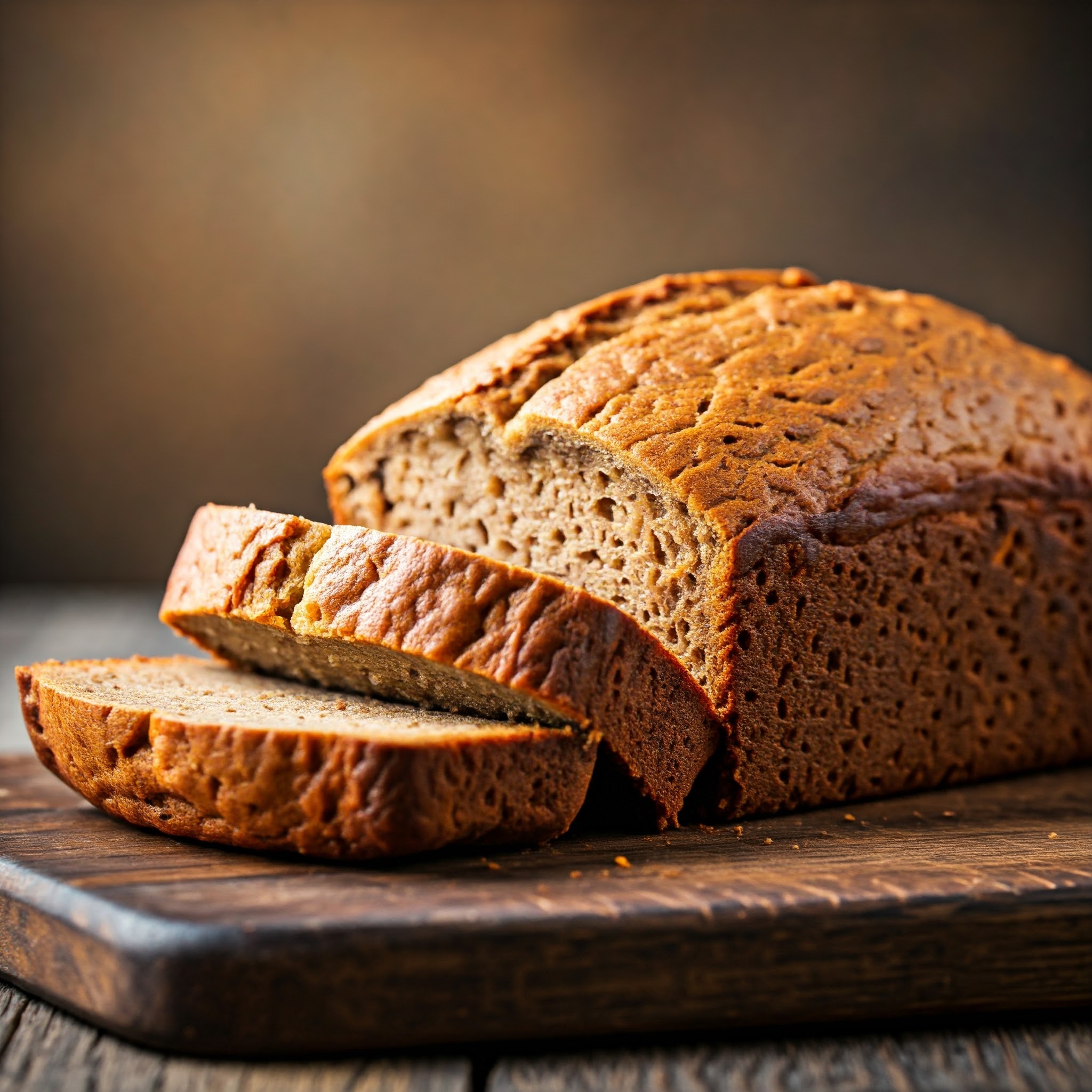 Un délicieux petit-déjeuner : pain de banane