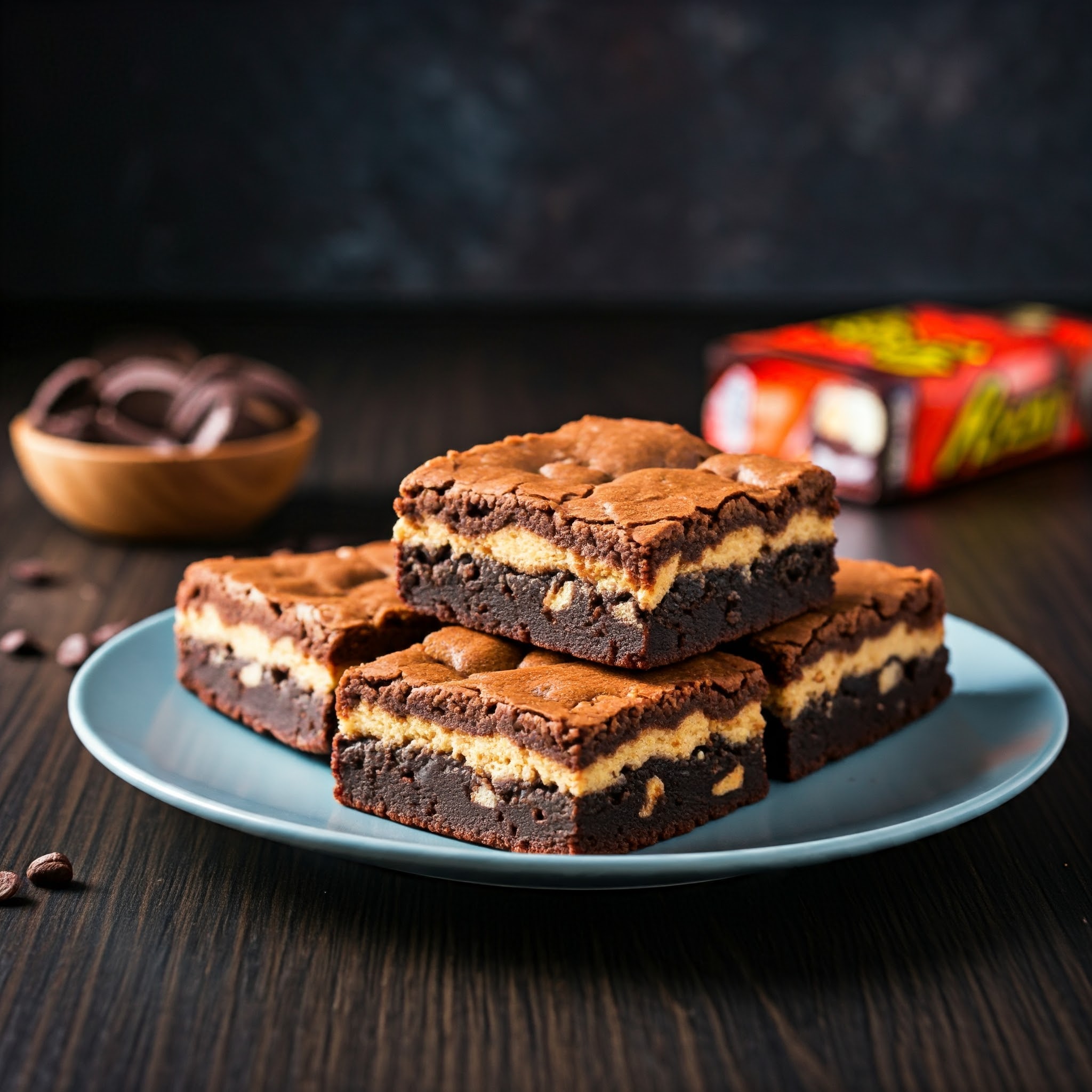 Indulgent Reese's Brownies